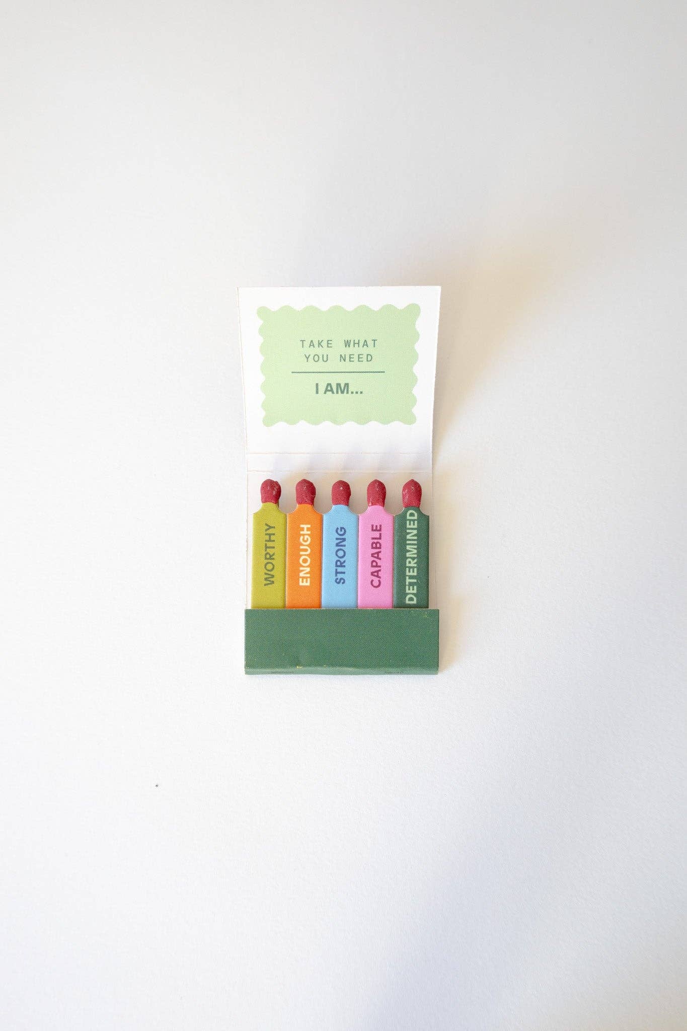 Positive Affirmations for Self Love Matchbook