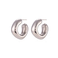 Stainless Steel Chunky Hoops
