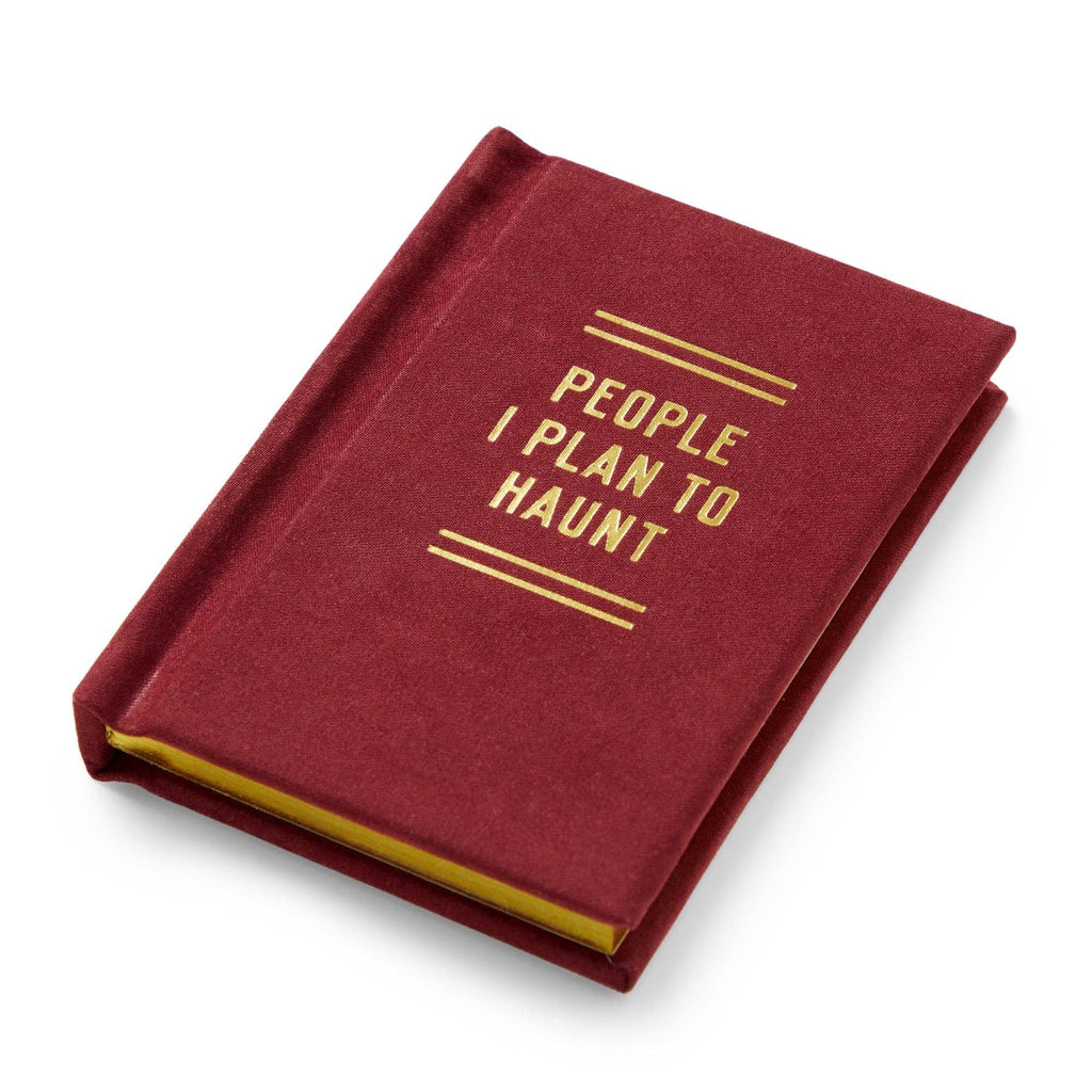 "People I Plan To Haunt" Tiny Diary