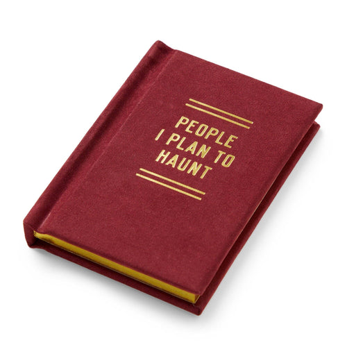 "People I Plan To Haunt" Tiny Diary