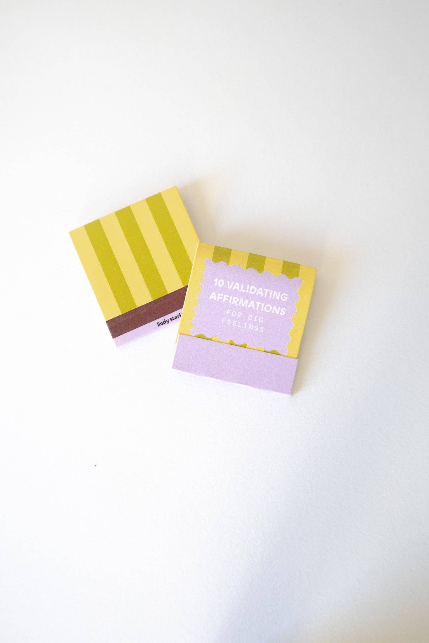 Validating Affirmations for Big Feelings Matchbook