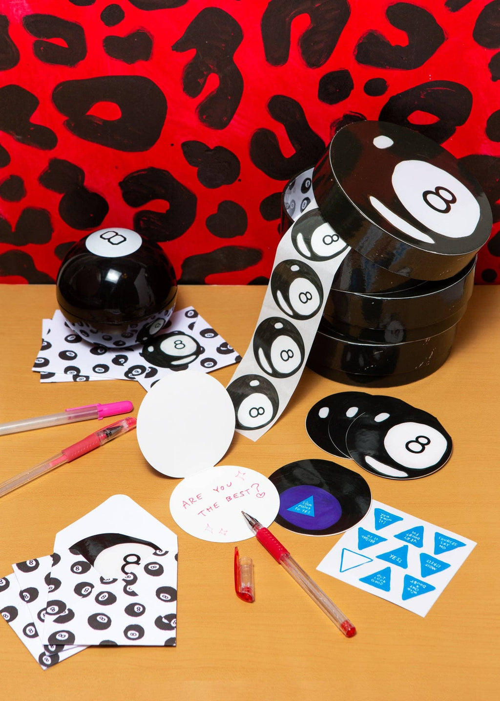 8-Ball Stationery Card Set