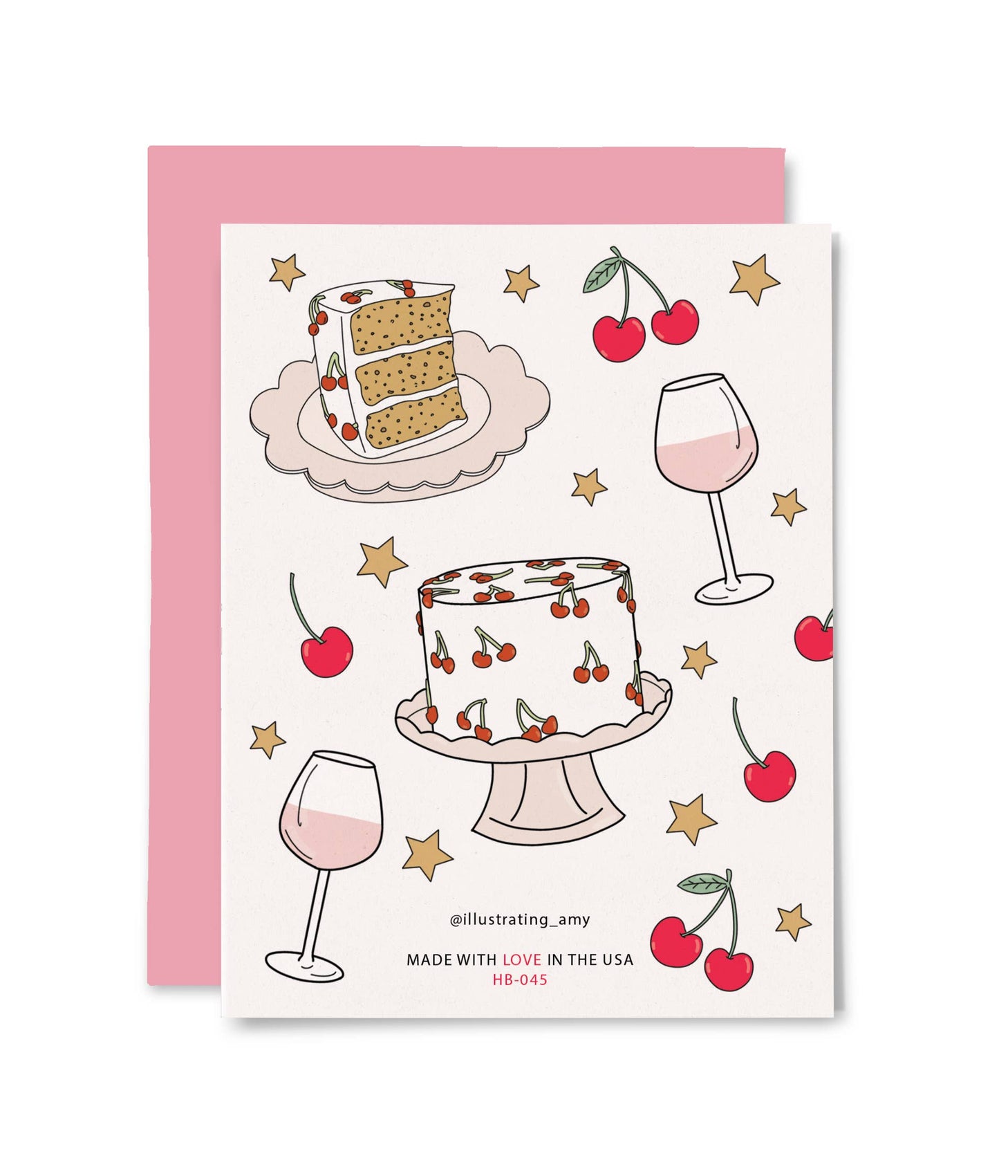 Birthday Cherries Birthday Card