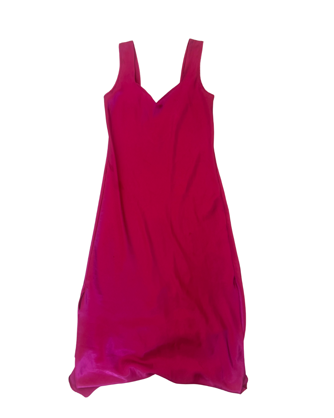 Vintage Miss Dior Fuchsia Strap Dress – Size S/M