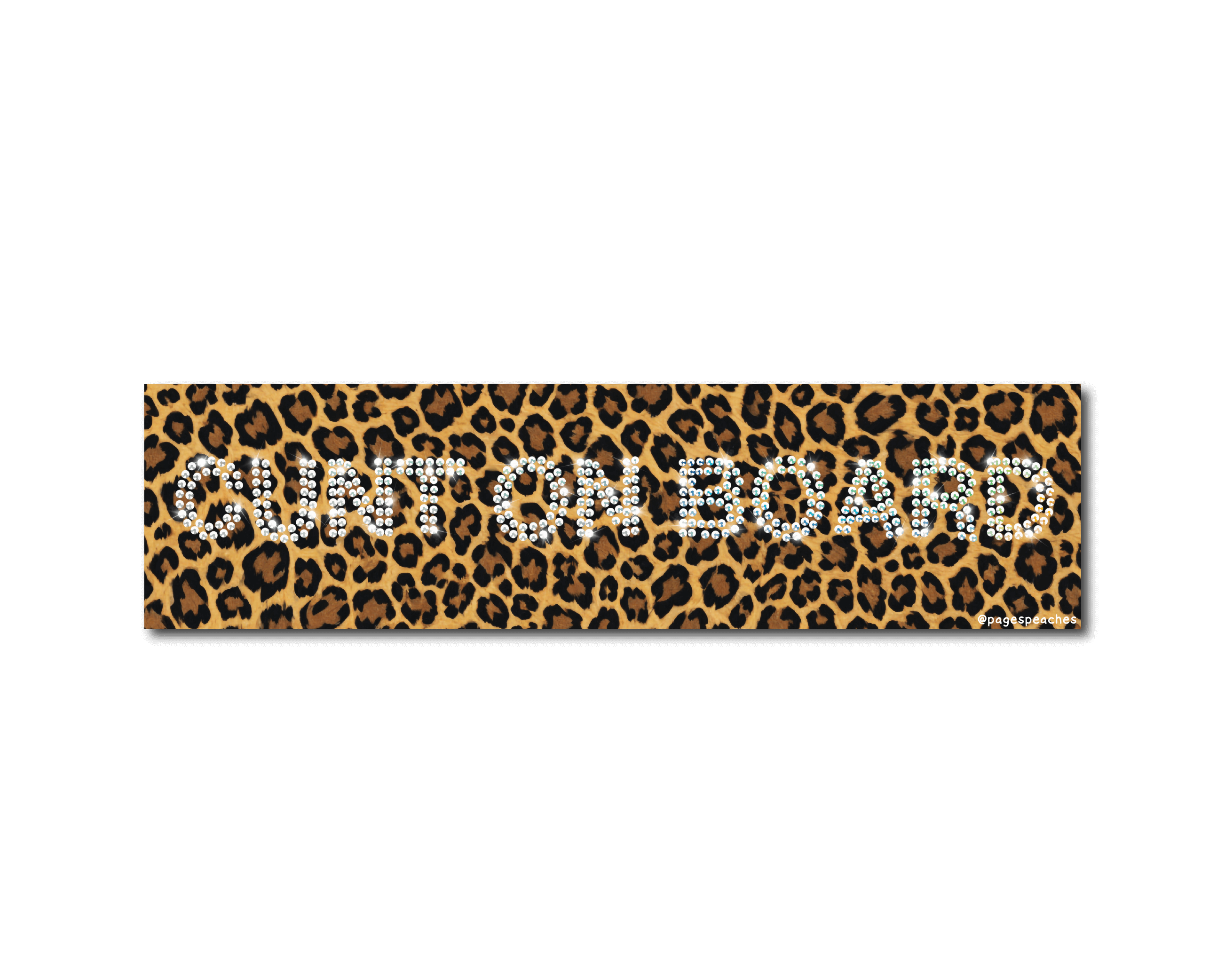 "Cunt On Board" Bumper Sticker Magnet