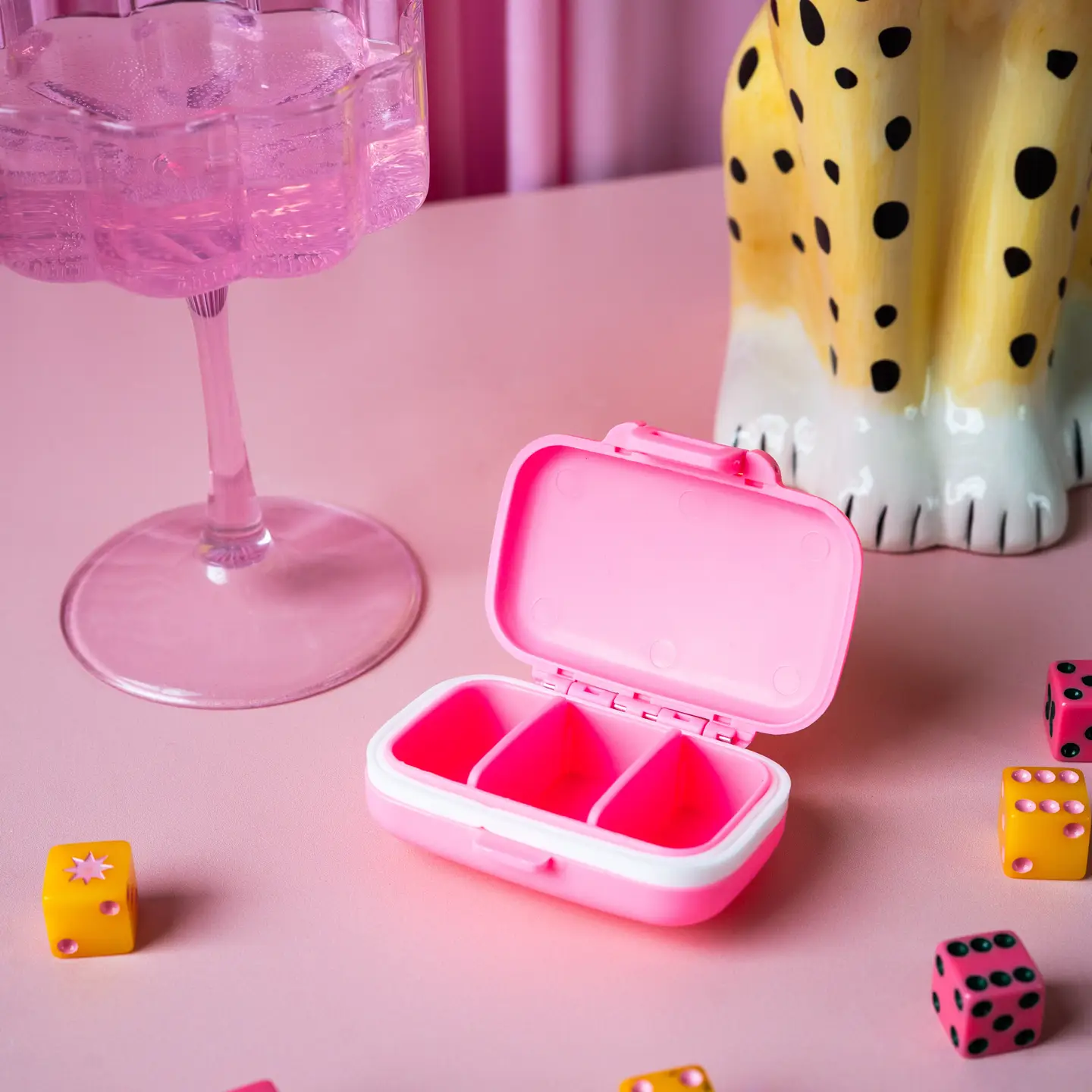 "Hot Girls Take Their Meds" Pill Case