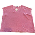 Y2K Vince Camuto Pink Metallic Knit Top | Shimmer Sweater Tank