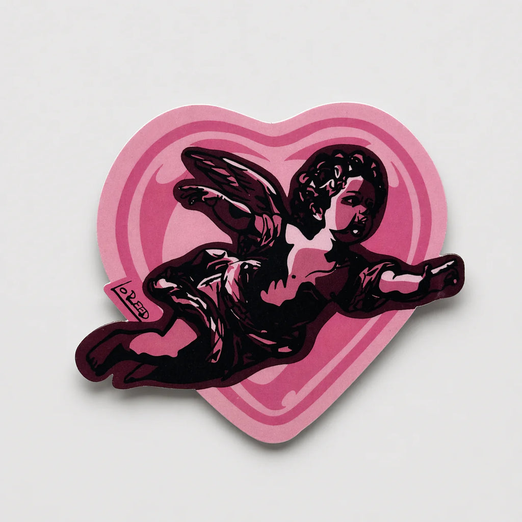 Angel Sticker by Lo Reed