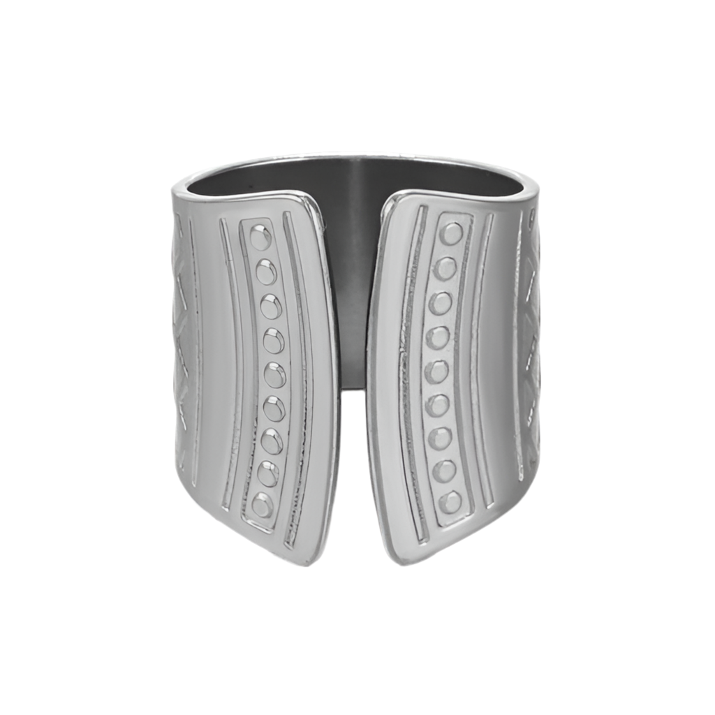 Geometric Cuff Ring