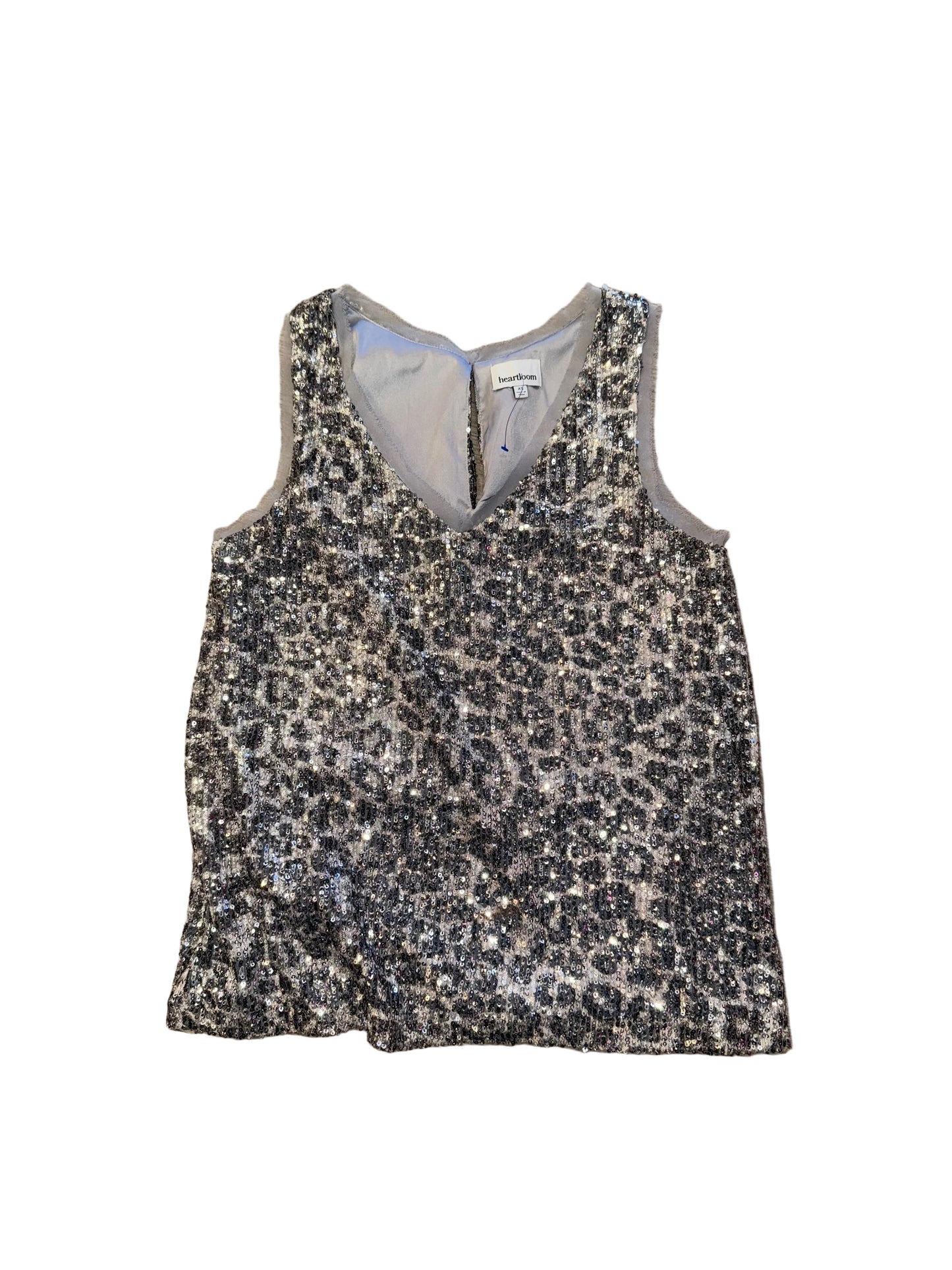 Y2K Leopard Sequin Tank Top