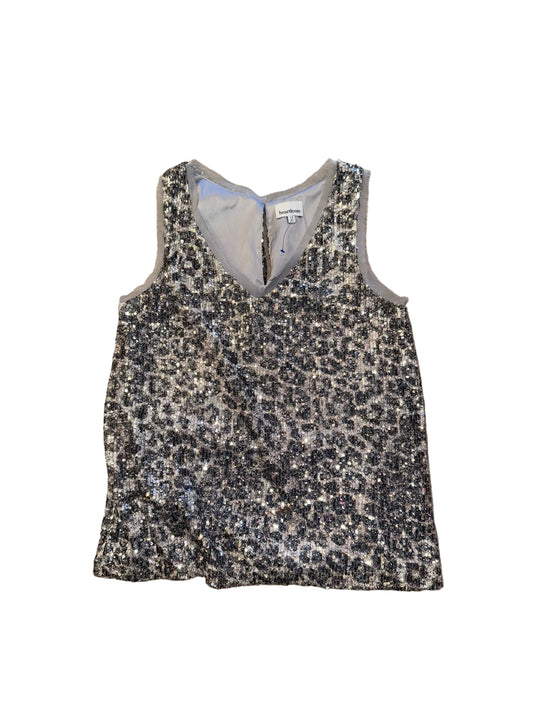 Y2K Leopard Sequin Tank Top