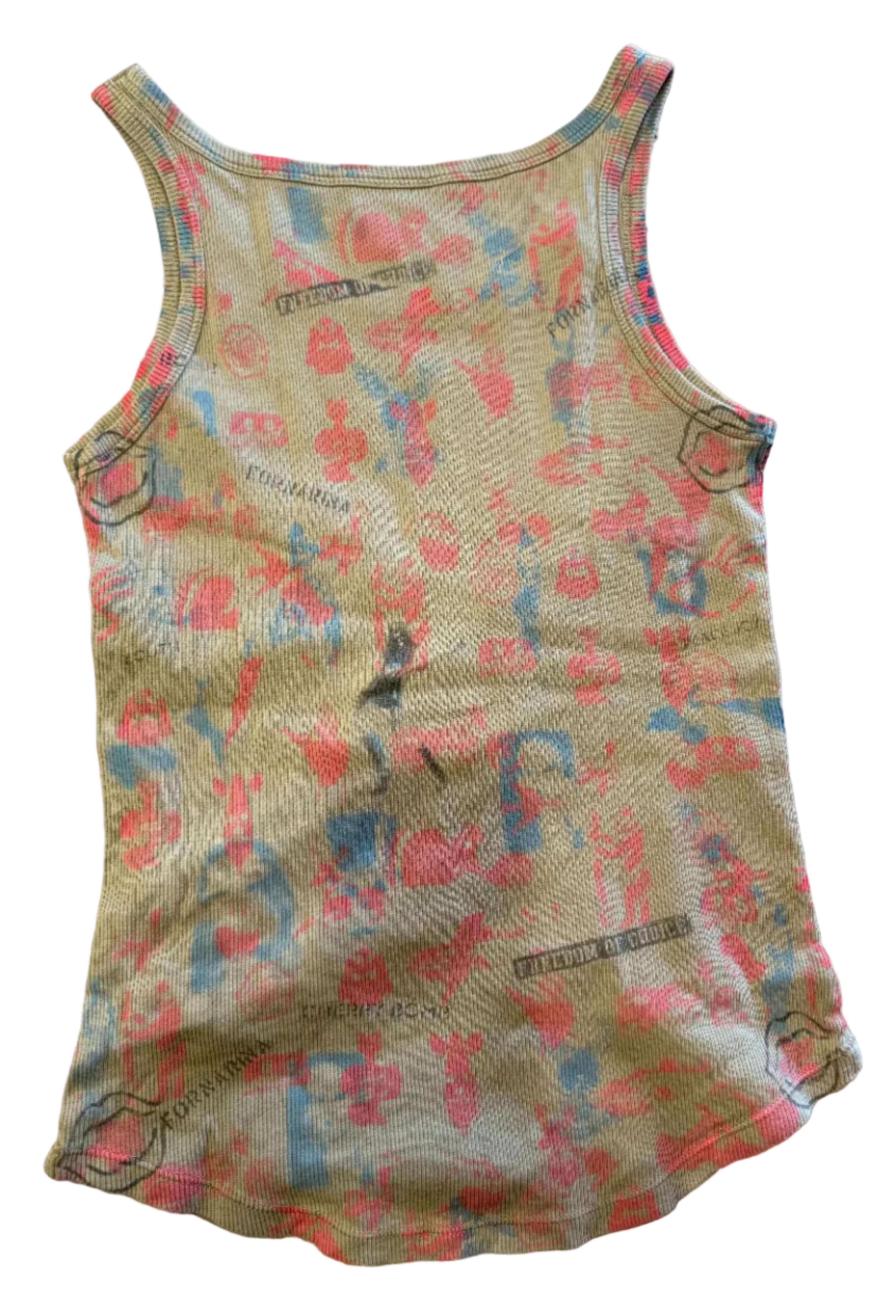 Fornarina Screenprinted Tank Top