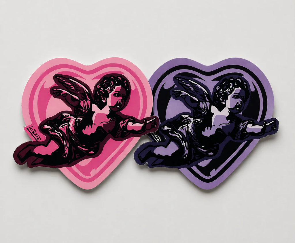 Angel Sticker by Lo Reed