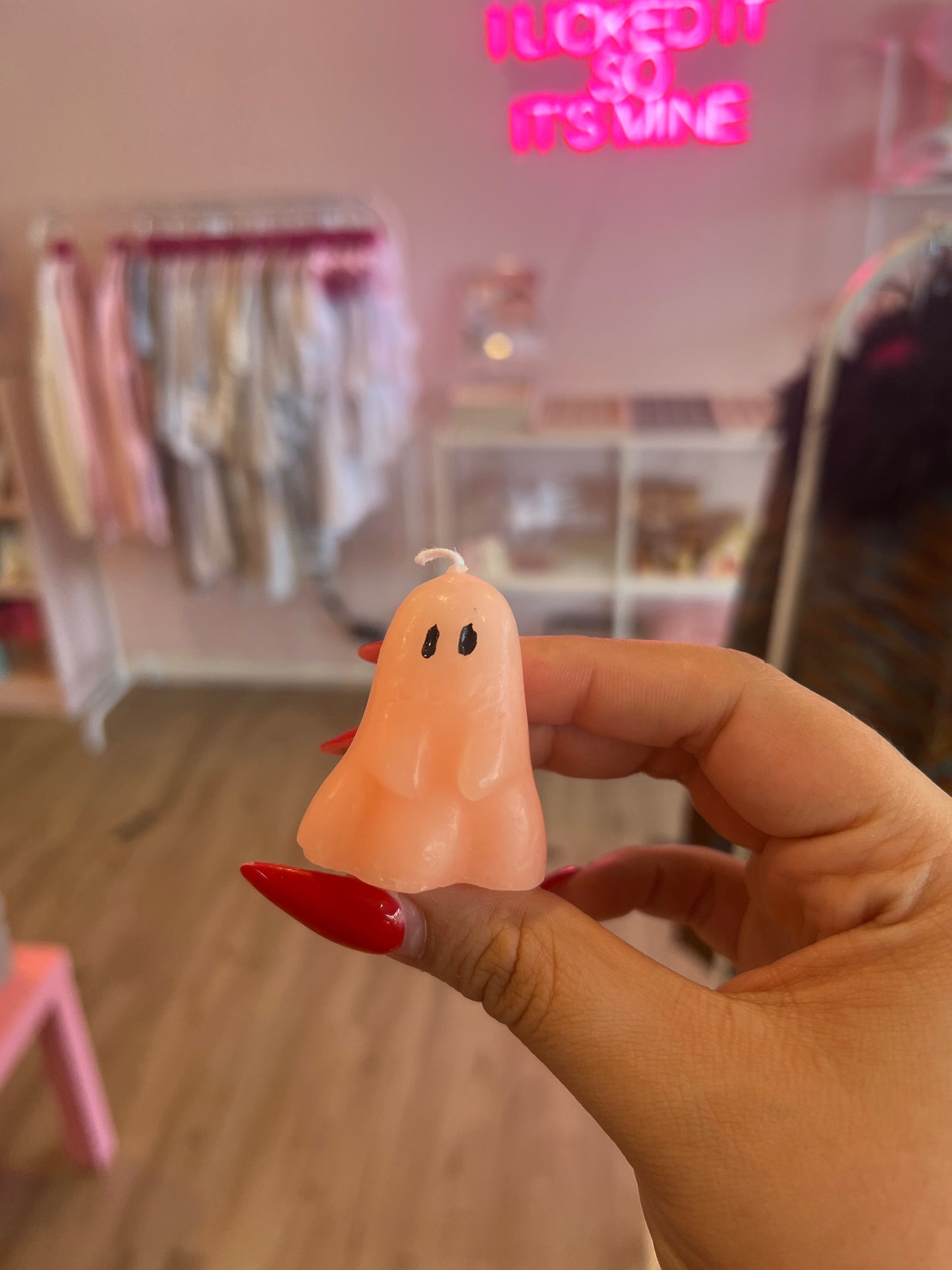 Mini Ghost Candle