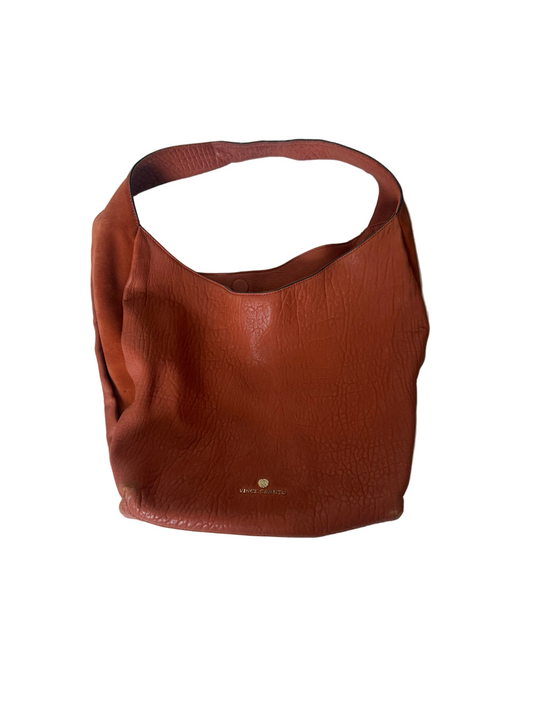 Vince Camuto Vintage Slouchy Tan Leather Tote