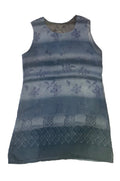 Vintage Sheer Gray Tunic Dress