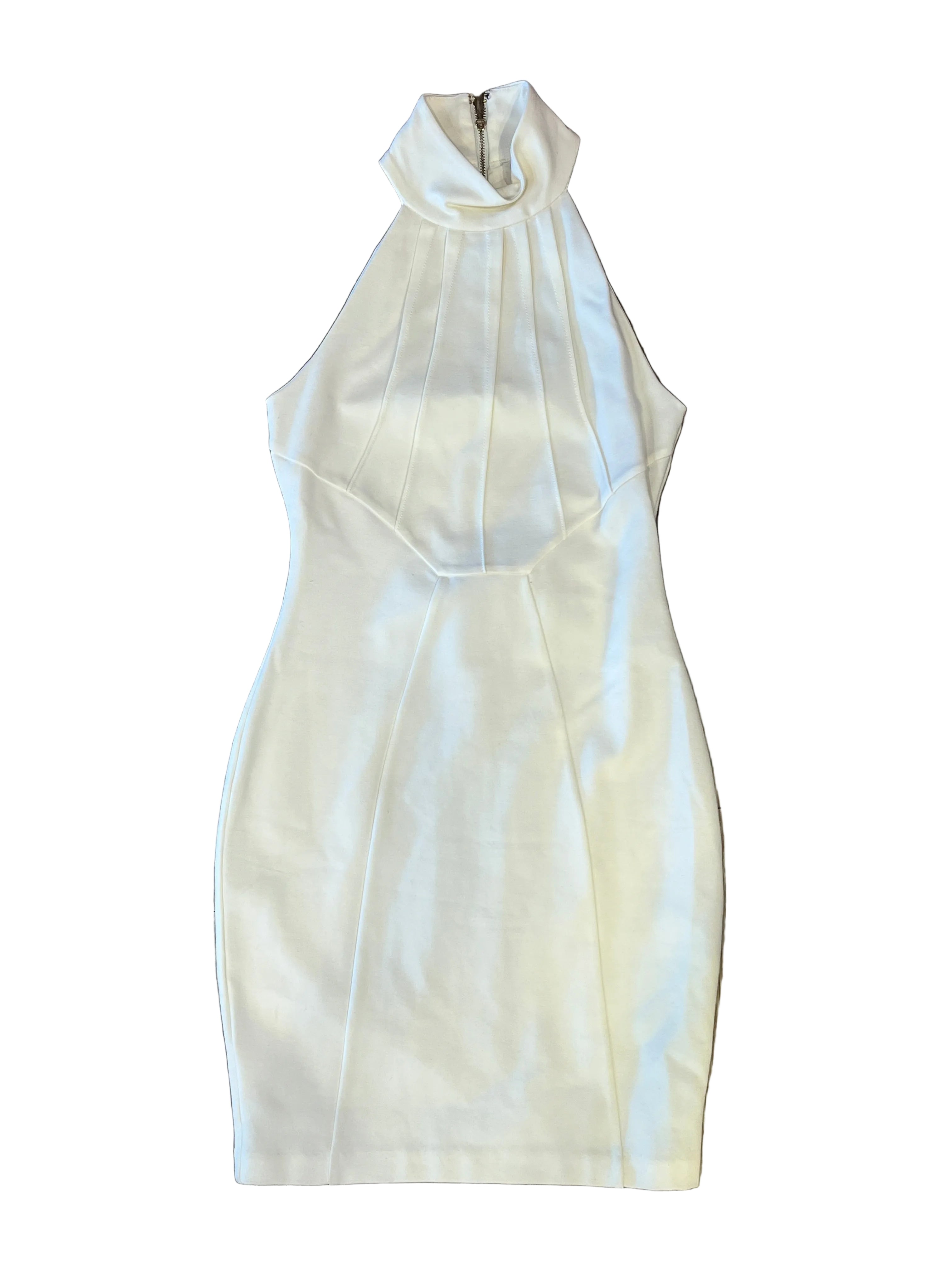 Guess Y2K White Halter Neck Mini Dress (NWT)