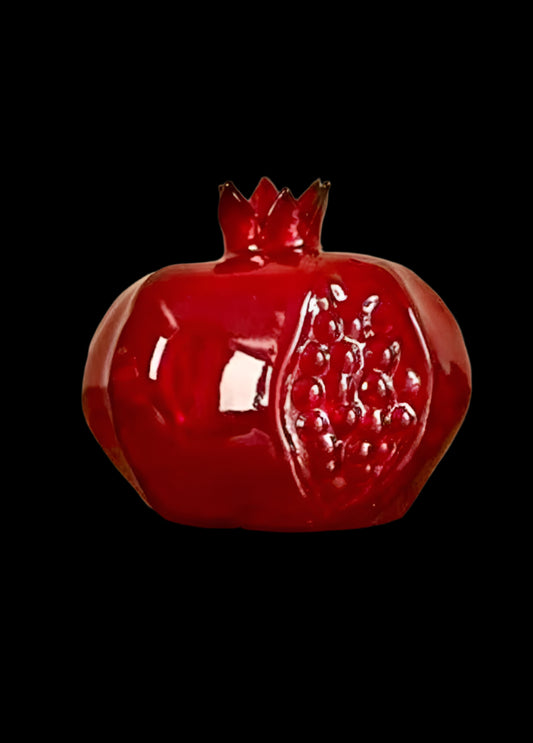 Glass Pomegranate Vase