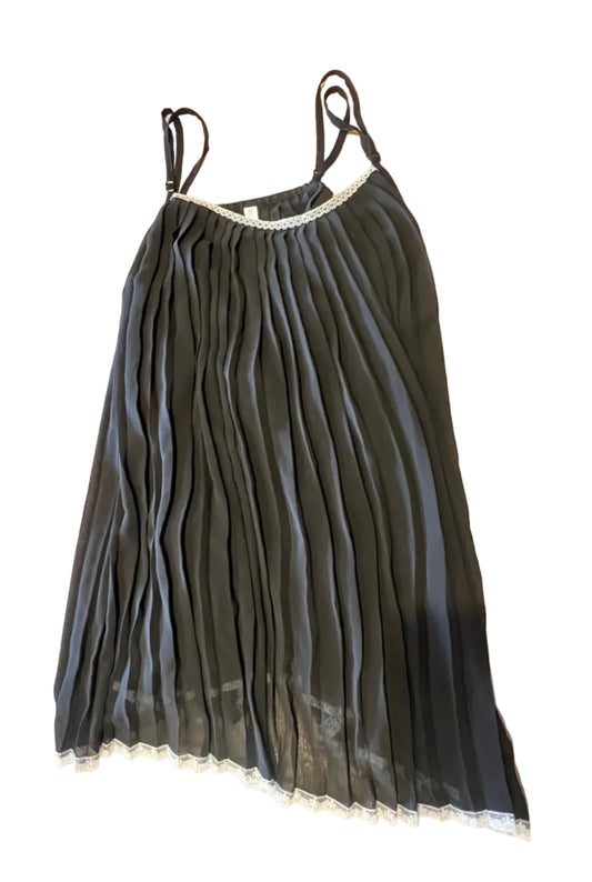 Sheer Black Babydoll Dress