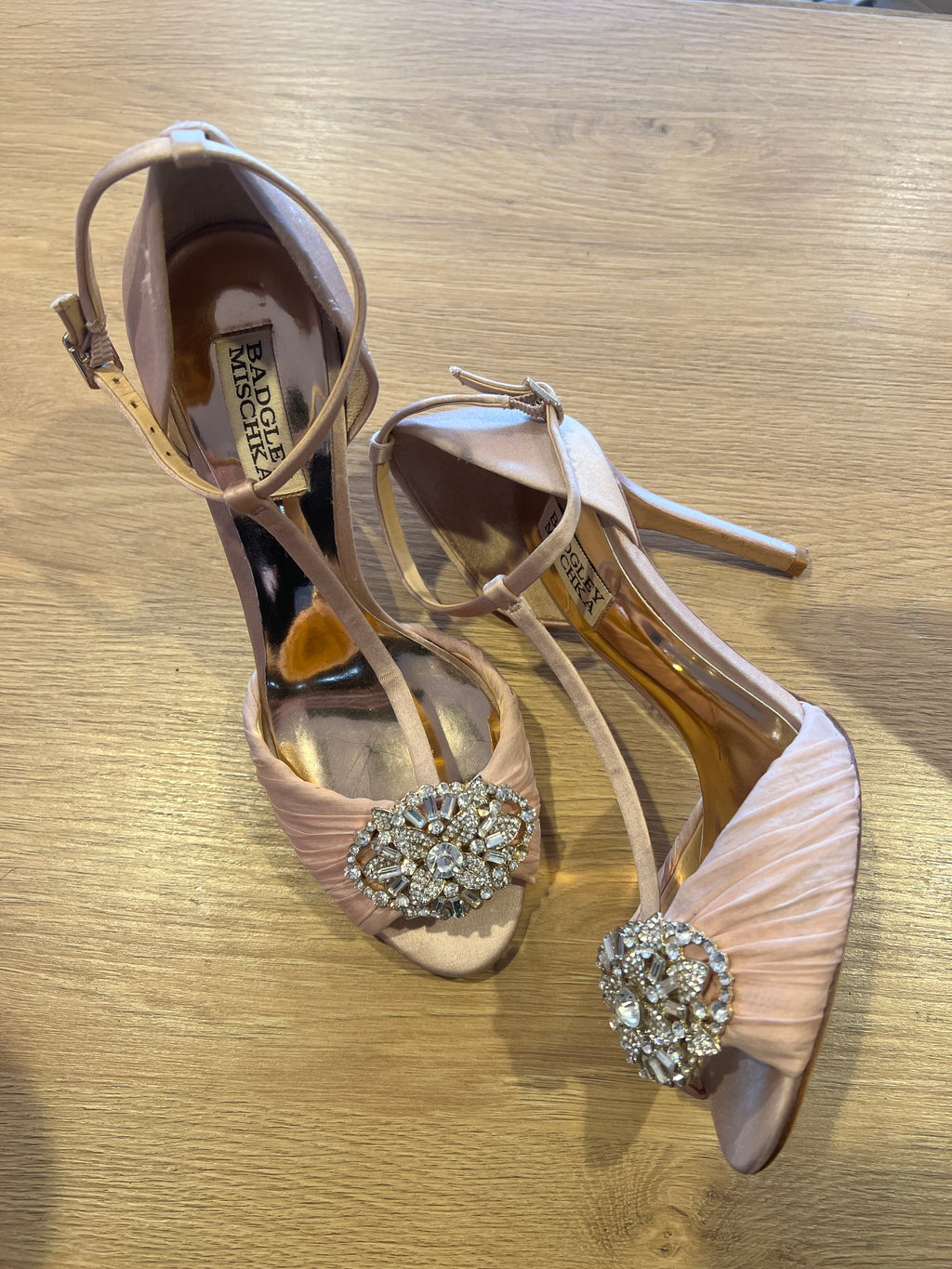 Baby Pink Badgley Mischka Heels