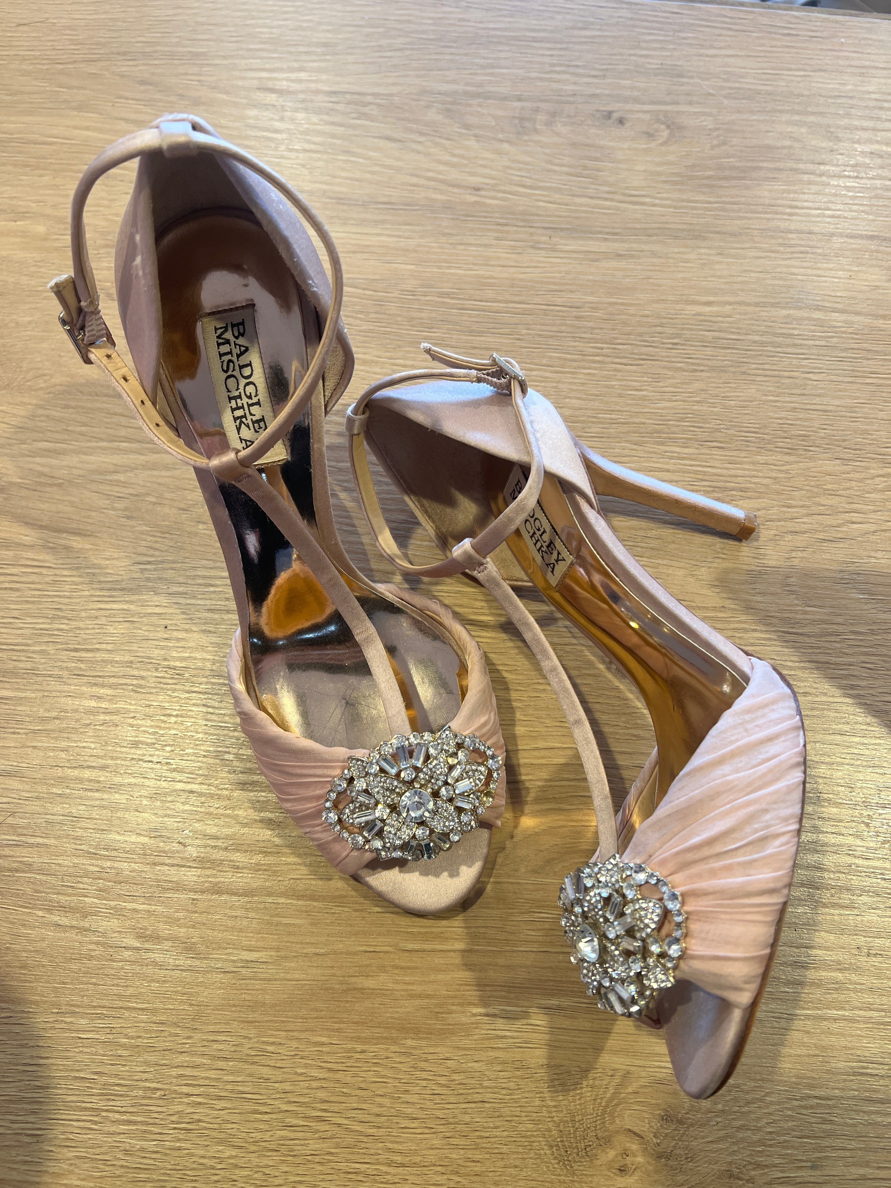 Baby Pink Badgley Mischka Heels