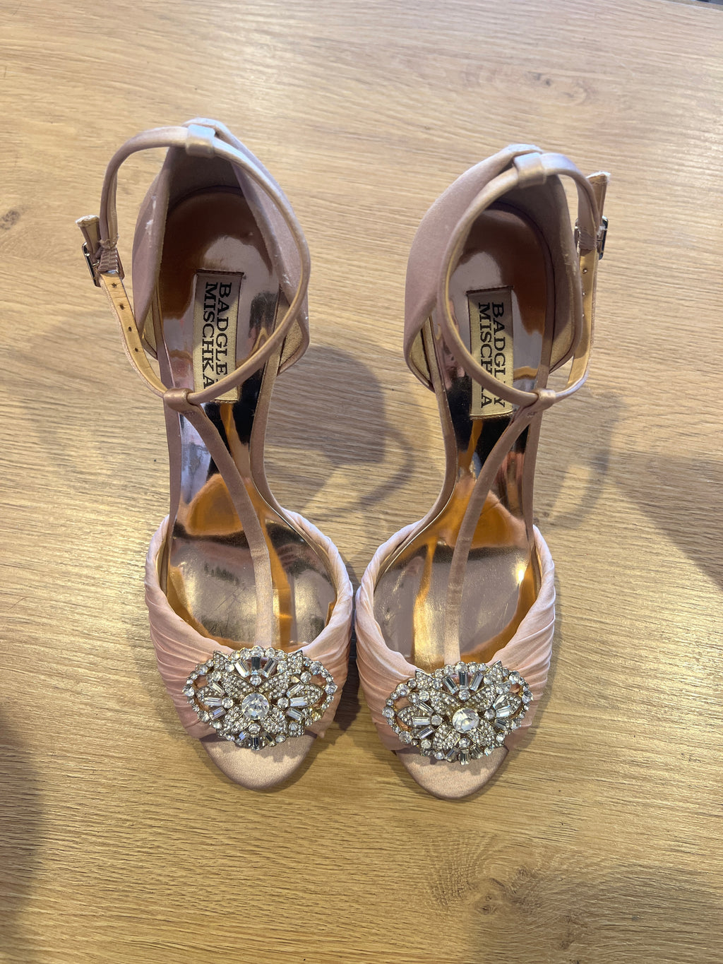 Baby Pink Badgley Mischka Heels