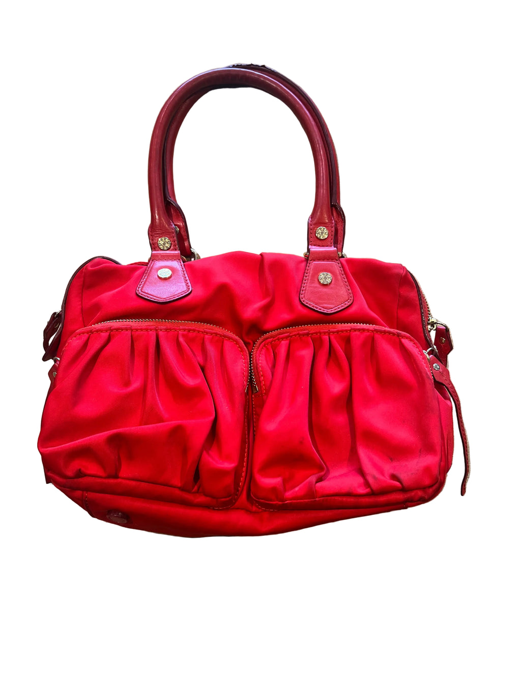 MZ Wallace Red Tote Bag with Coin Purse