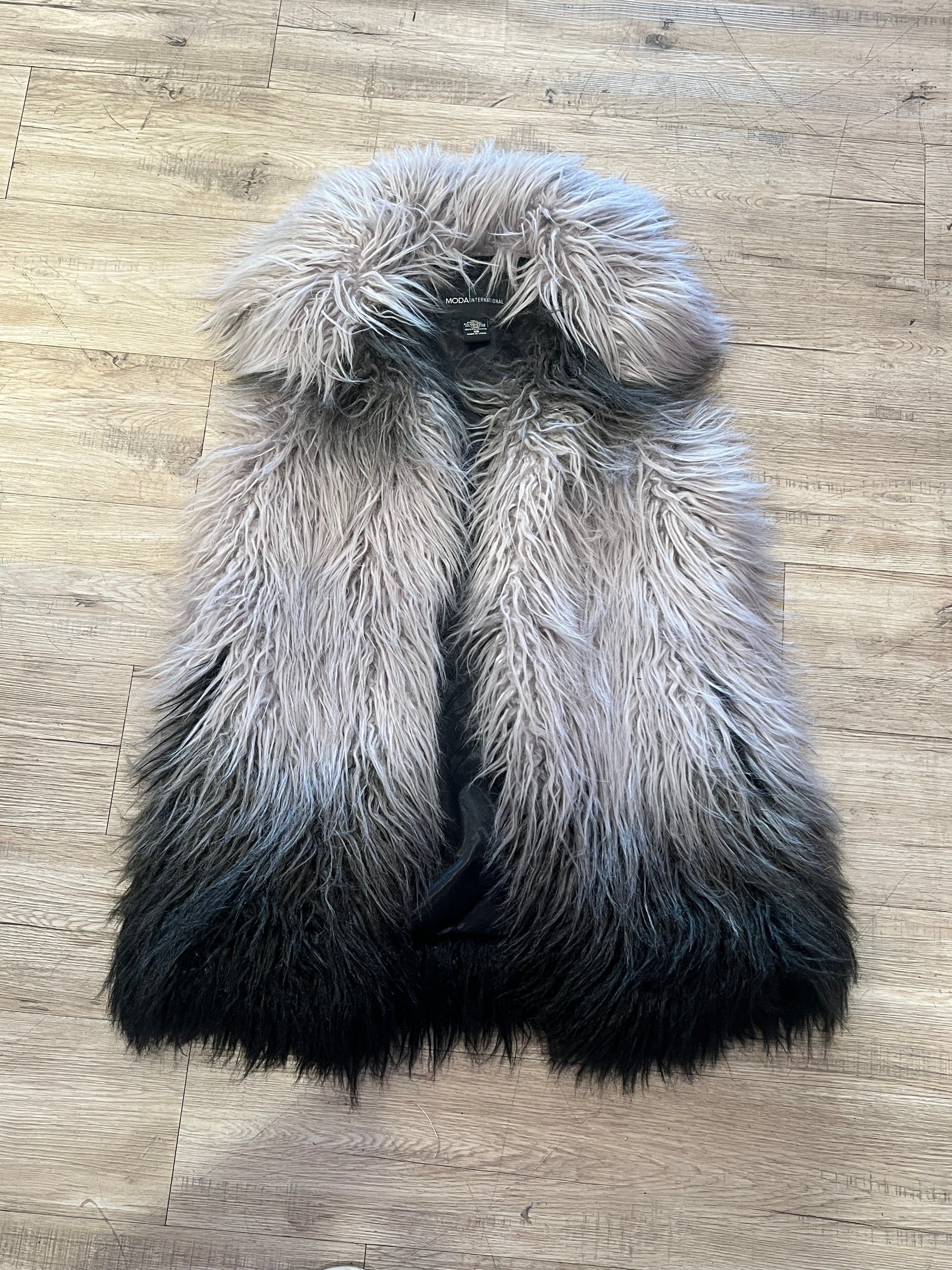 Faux Fur Shaggy Vest