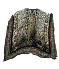 Cheetah and Rhinestone Caftan