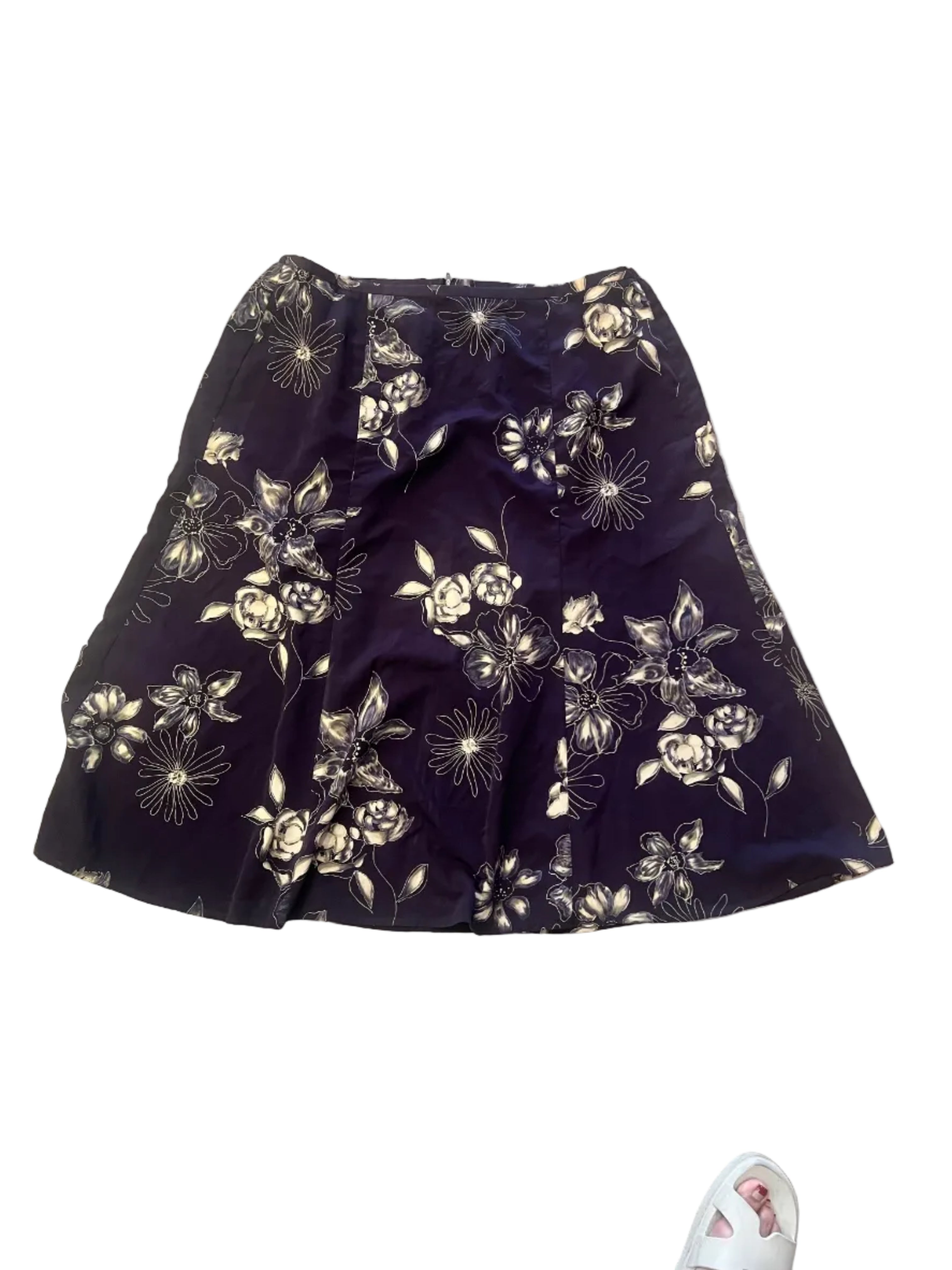 Vintage Floral Plum Fairy Skirt