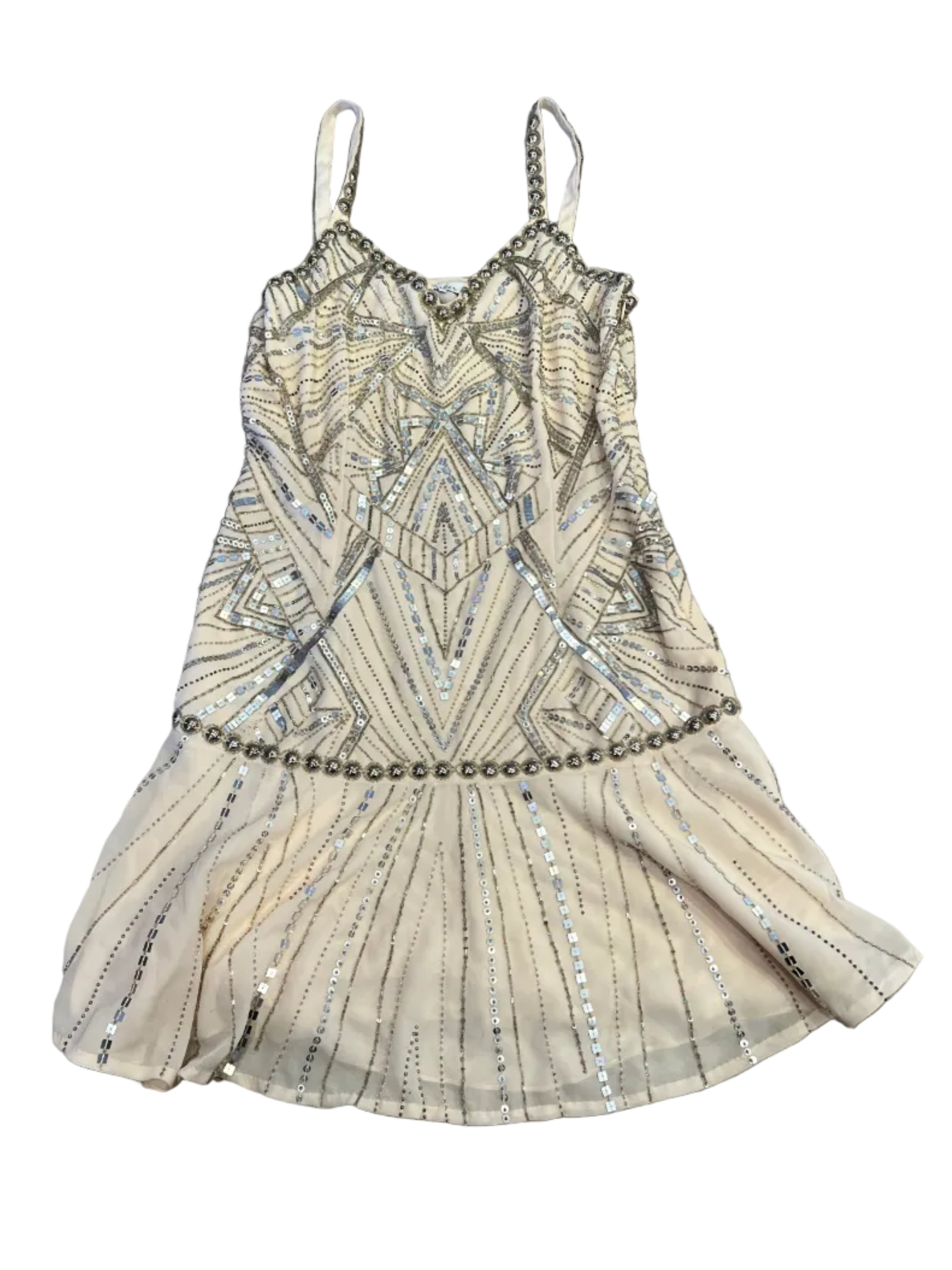 Parker Beaded Art Deco Dress