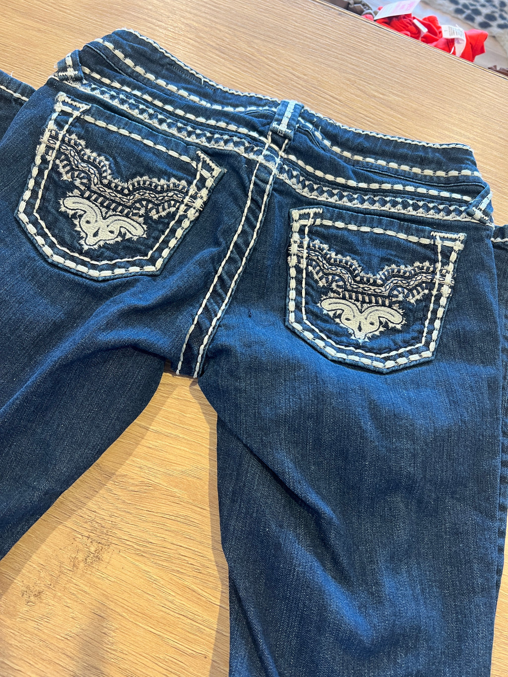 Vintage Vigoss Handcrafted Stitch Detail Jeans