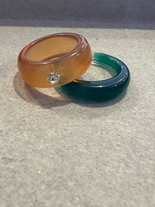 Acrylic Fashion Ring