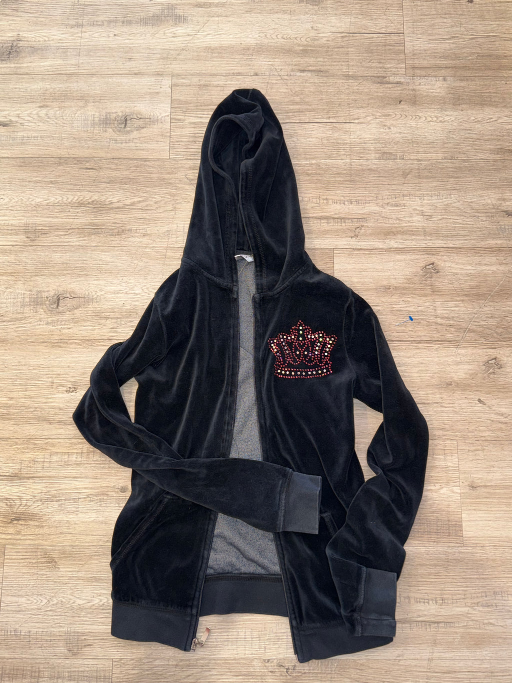 True Y2K Velour Tracksuit Set (Jacket and Pants)