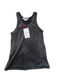 ZARA Medium Washed Grey Tank