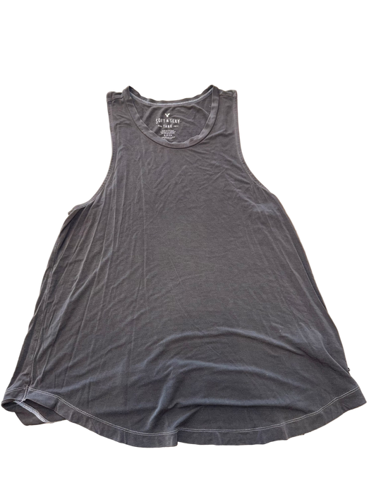 American Eagle Dark Gray Tank Top
