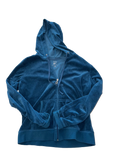 New York & Company Teal Y2K Velour Tracksuit Set
