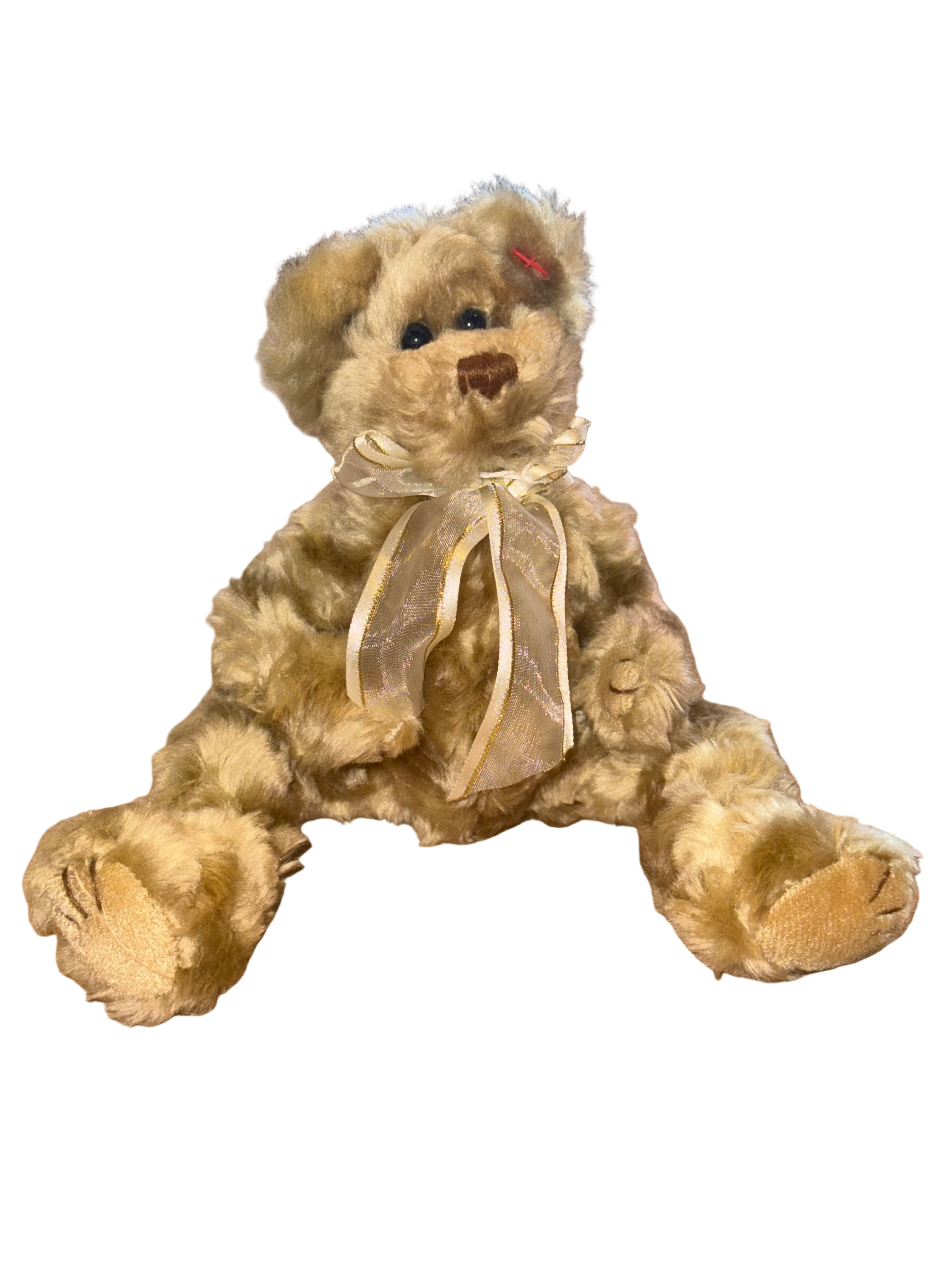 Vintage Tan Teddy Beanie Baby