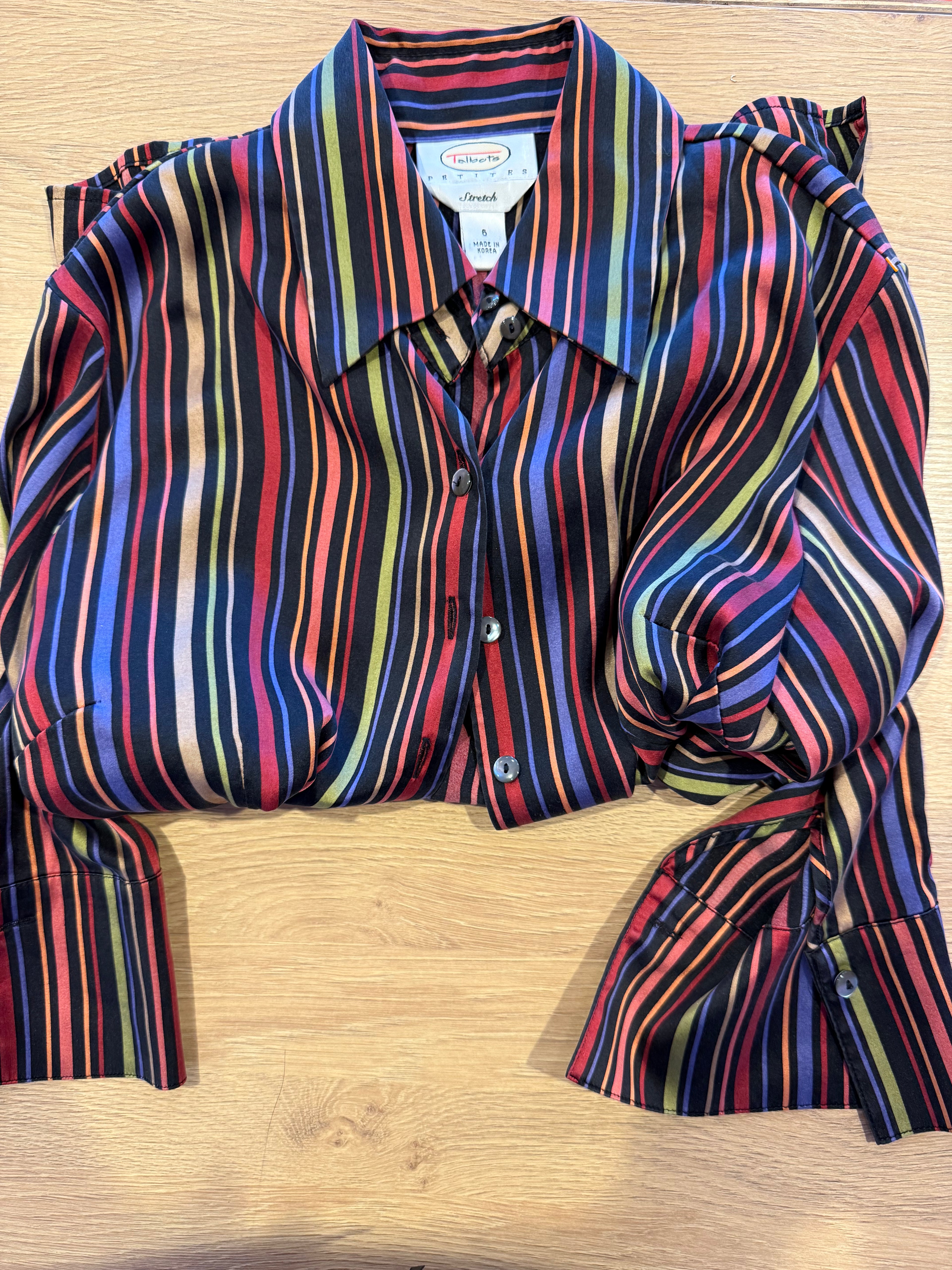 Talbot's Button Up Retro Funky Chic
