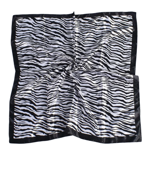 Ellie XL Zebra Print Scarf