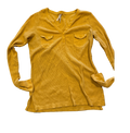 Yellow Long Sleeve Henley