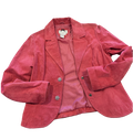 Vintage Pink Suede Jacket