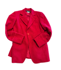 Red Wool Short Coat