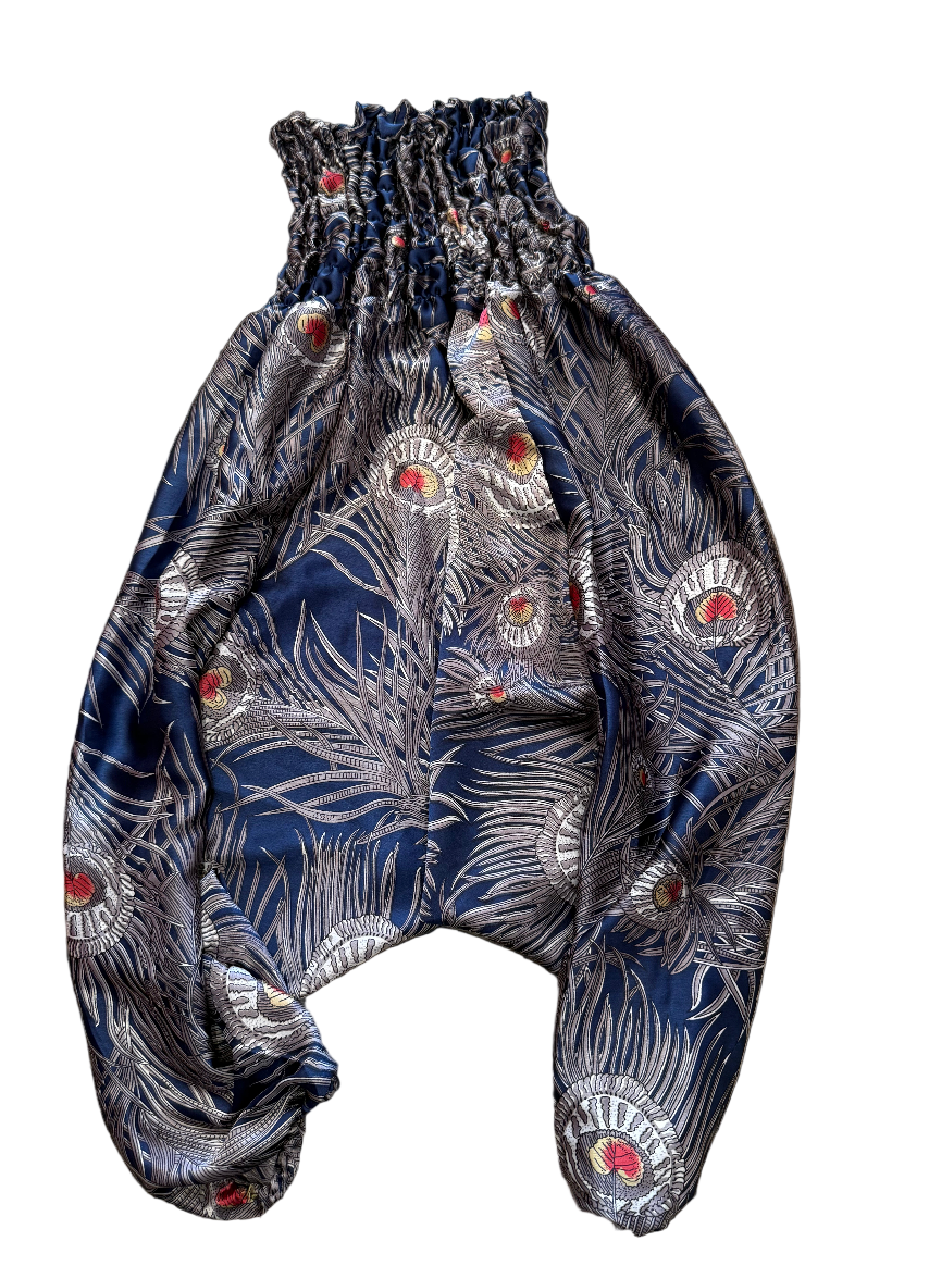 Bold Satin Print Jumpsuit