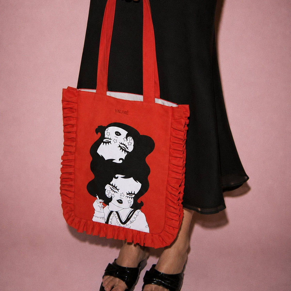 Valfre Limited Edition "Itati" Ruffle Tote