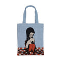 Valfre "Love Cats Blanco" Woven Tote