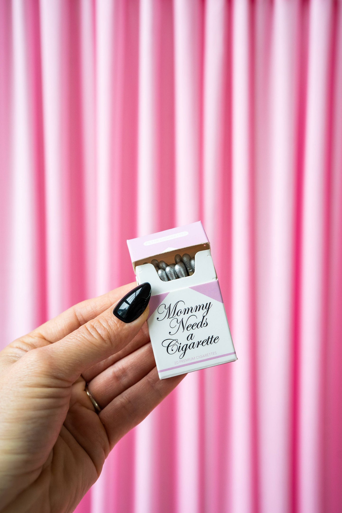"Mommy Needs a Cigarette" Cigarette Box Matches