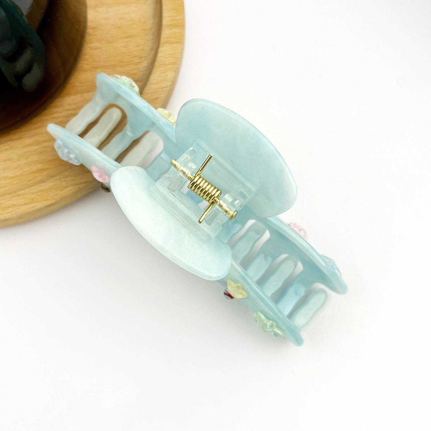 Rhinestone Cosmic Fantasy Acetate Claw Clip