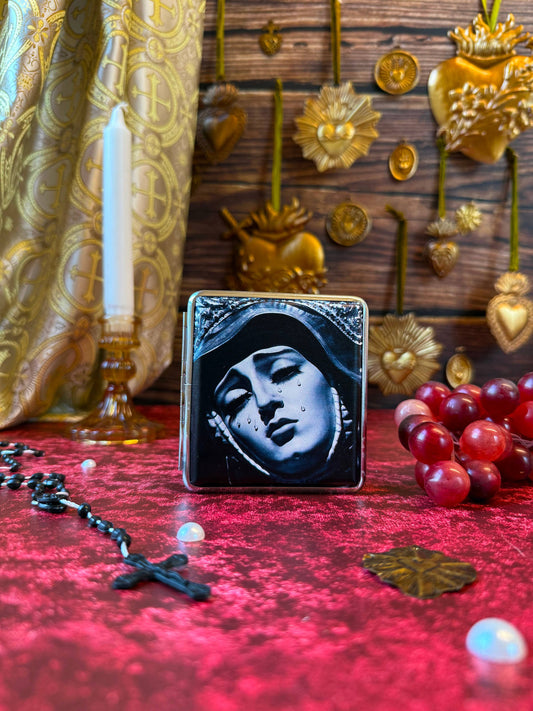 Our Lady of Sorrows Cigarette Case
