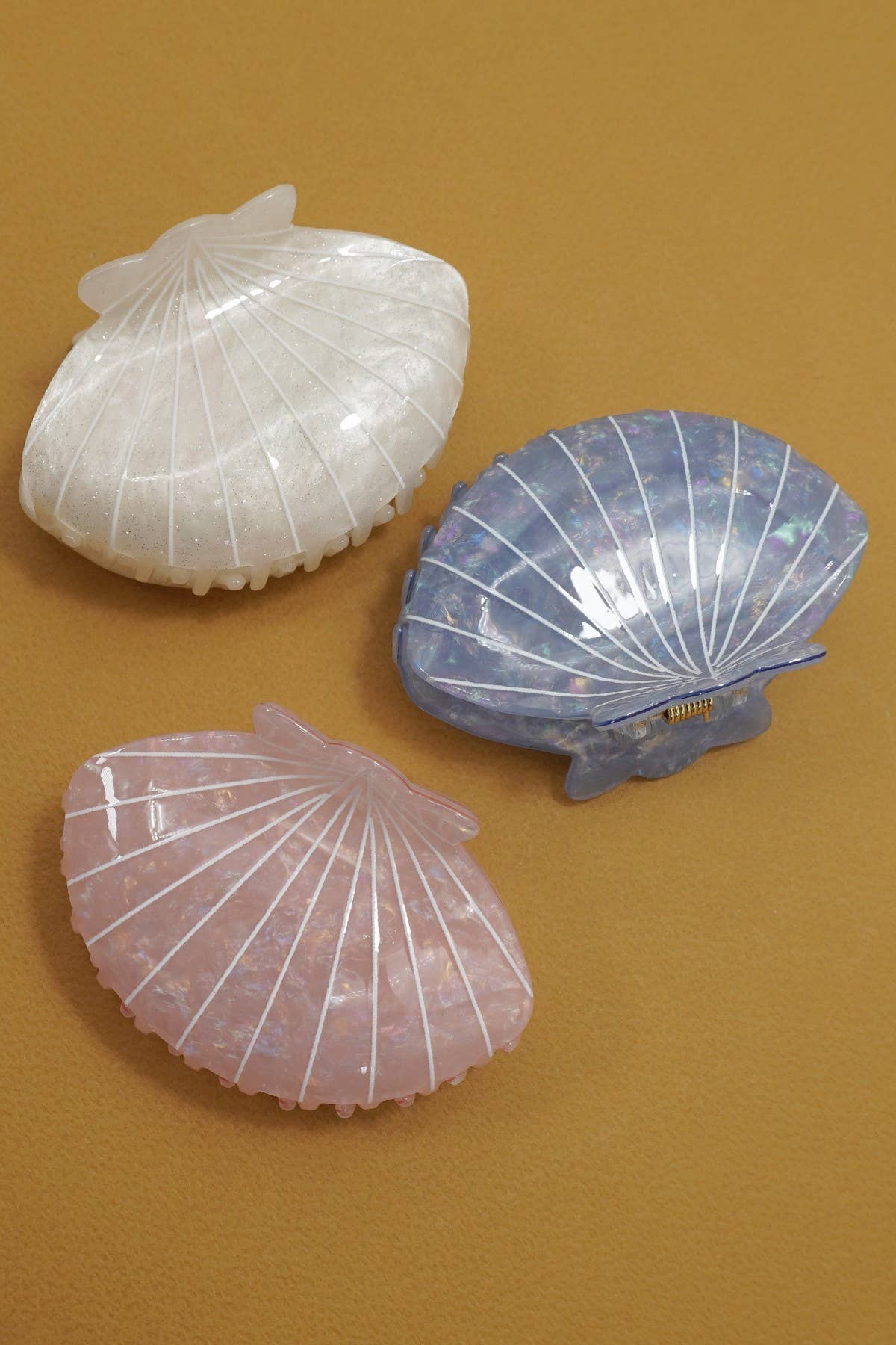 Mermaid Seashell Hair Claw Clip